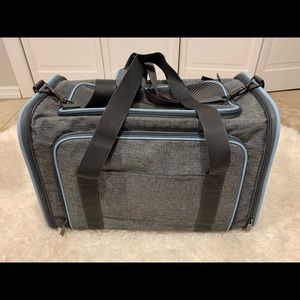 Petsfit Expandable Small Dog Or Cat Carrier